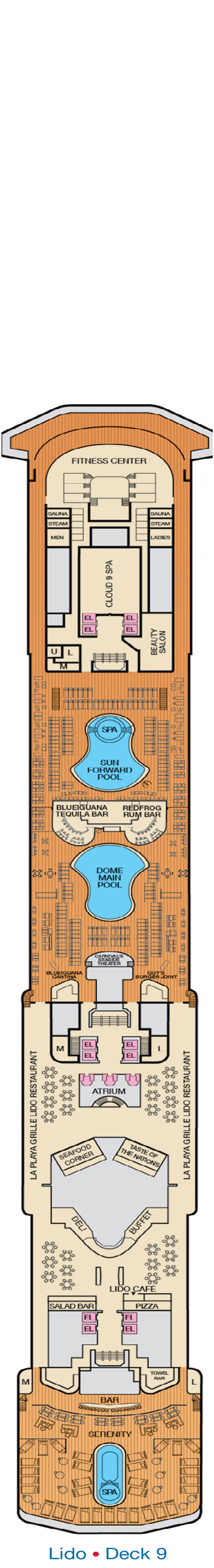 Deck 9 - Lido
